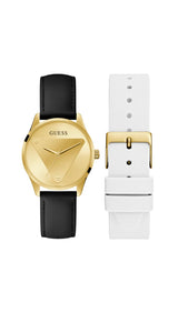 Guess Reloj Analógico para Mujer de Cuarzo con Correa en Acero Inoxidable GW0642L1
