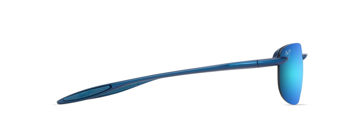 MAUI JIM, SUNGLASSES MJ0677S Hookipa Ultra Af, Metal Matte Blue, 60-14-145, Rectangle