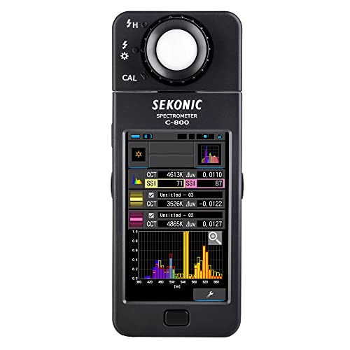 Sekonic C-800 SpectroMaster - Medidor de Color e iluminancia