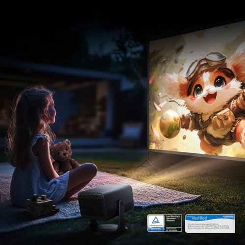 Hisense C2 - Mini Proyector Laser UHD 4K Smart TV, de 65 a 300 Pulgadas, 2000 Lumen, Dolby Vision Atmos, Audio JBL con Subwofer, Fuente Laser Tricolor, Zoom Digital, Autoenfoque, Contraste 1700:1