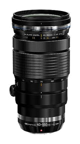 OM SYSTEM Objetivo M.Zuiko Digital ED 40-150mm F2.8 Pro, Teleobjetivo, Adecuado para Todas Las cámaras MFT, Modelos Olympus OM-D y Pen, Serie G de Panasonic, Color Negro, 40-150 mm