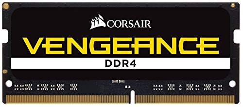 Corsair Vengeance SODIMM 32GB (2x16GB) DDR4 3200MHz C22 Memoria para portátiles/portátiles - Negro