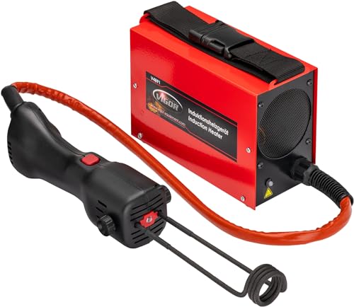 VIGOR Calentador por inducción V4891I Tecnología de microprocesador, Para extraer piezas de vehículos por calentamiento