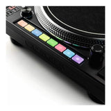 Reloop RP-8000 MK2 Giradiscos para DJ, 7 modos de funcionamiento codificados por colores RGB, Platter Play: controla la velocidad del giradiscos