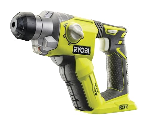 RYOBI - Martillo combinado SDS + 18V ONE+™ con 1 batería 18V - 2,5 Ah y Cargador 1,5A -R18SDS-125S