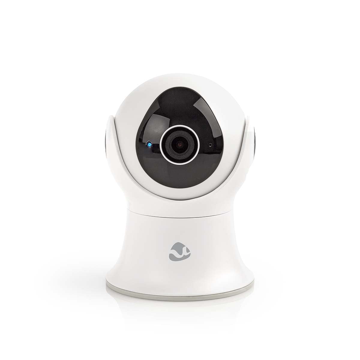 Nedis cámara para Exteriores SmartLife - Sistema de Seguridad para Exteriores con Sensor de Movimiento - wi fi, Full HD 1080p, Modo de visión Nocturna, Memoria Interna (16 GB), IP65 - Blanco