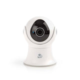 Nedis cámara para Exteriores SmartLife - Sistema de Seguridad para Exteriores con Sensor de Movimiento - wi fi, Full HD 1080p, Modo de visión Nocturna, Memoria Interna (16 GB), IP65 - Blanco