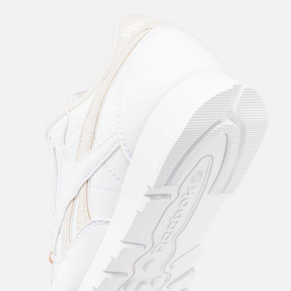 Reebok Classic Vegan, Zapatillas Mujer, FTWWHT/Bon/Oat, 39 EU