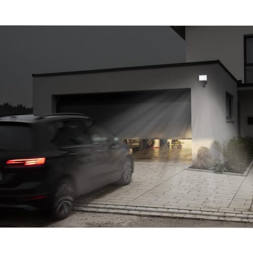 Hama | Cámara de vigilancia Exterior, 1080P, Sensor de Movimiento y luz, Full HD, Compatible con Amazon Alexa y Google Assistant.
