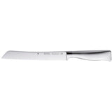 WMF Grand Gourmet - Juego 6 Piezas, 4 Cuchillos con Hoja Insertada de Acero Templado Completamente Forjado y Tijeras Multiusos con Soporte FlexTec de Acero Inoxidable