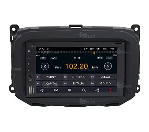 Radio de Coche para Alfa Romeo Giulietta Android GPS Bluetooth WiFi USB Dab+ Touchscreen 6.2" 4core Carplay AndroidAuto