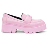HUGO Kris_Loafer_napd, Flats Mujer, Medium Rosado664, 38 EU