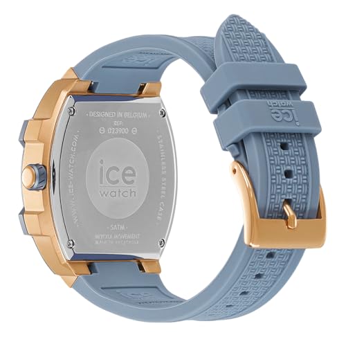 ICE-WATCH - ICE boliday Horizon blue - Reloj azul para Hombre con Correa de silicona - 023900 (Medium)