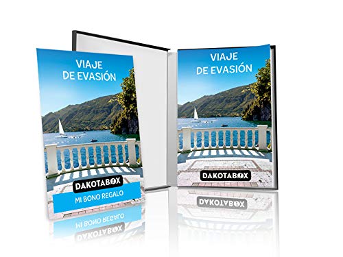 DAKOTABOX - Caja Regalo hombre mujer pareja idea de regalo - Viaje de evasión - 5000 estancias en hoteles de hasta 4*, casas rurales, hospederías y mucho más