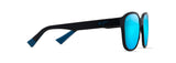 Maui Jim Noa AF Gafas, Matte Black, 55-18-145 Unisex Adulto