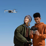 RIIMUHIR dji Mini 2 Fly More Combo – Ultralight Foldable Drone, 3-Axis Gimbal with 4K Camera, 12MP Photos, 31 Mins Flight Time, OcuSync 2.0 10km HD Video Transmission, QuickShots, Gray