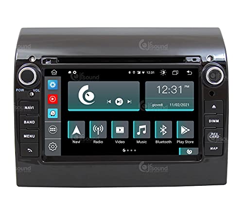 Radio de Coche para Fiat Ducato 290 Android GPS Bluetooth WiFi USB Dab+ Touchscreen 7" 8core Carplay AndroidAuto