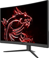 MSI Pantalla de PC G32C4 E2 curva FHD para juegos de 31.5 pulgadas, panel VA de 1500 R, 1920 x 1080, 170 Hz/1 ms, 16:9, FreeSync Premium: DisplayPort 1.2a, HDMI 1.4b