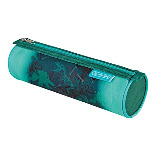 herlitz Equipaje unisex ultraligero Plus para niños (paquete de 1), Green Rex, Kindergepäck, Mochila escolar
