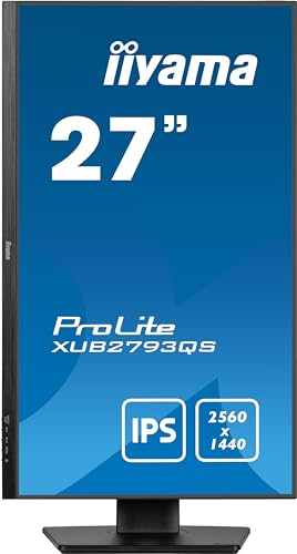 iiyama Monitor XUB2793QS-B7-27, IPS, 2560x1440/100Hz, 1H1DP, HAS