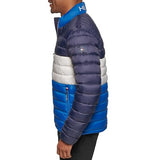 Tommy Hilfiger Ultra Loft - Chaqueta acolchada plegable para hombre, abrigo alternativo de plumón, Bloque de color azul rey, L