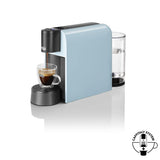Caffitaly System - Máquina de café Volta S35 para cápsulas originales, compacta, rápida y silenciosa, sistema multibebida, dosificación automática, encendido rápido, apagado automático, 42
