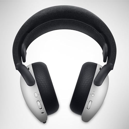 Alienware Dual Mode Wireless Gaming Headset - AW720H (Lunar Light)