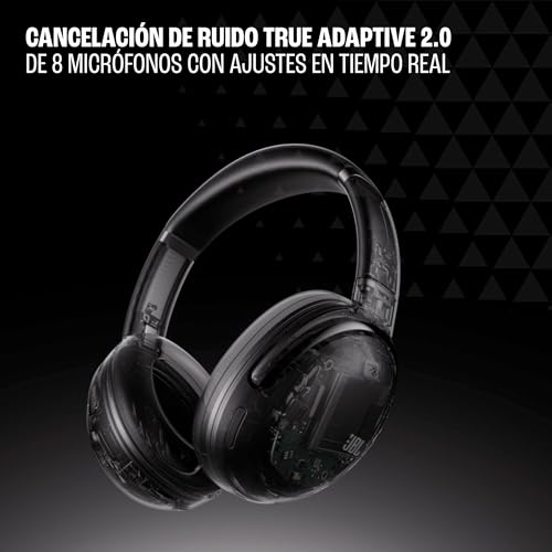 JBL Tour One M3 Auriculares supraaurales inalámbricos con Bluetooth, cancelación de Ruido True Adaptative, 70h de batería, Ajuste cómodo, Sonido Spatial 360 con Seguimiento de Cabeza, Azul