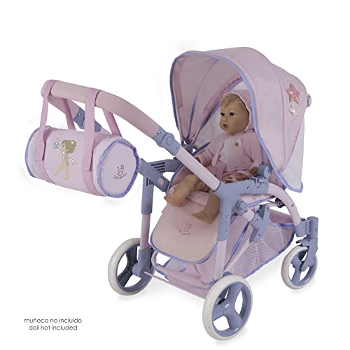 Carro de Muñecas Gala 3x1 con Bolso DeCuevas 81651