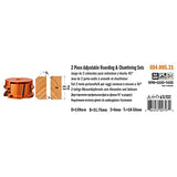 CMT 694.005.31 - Cabezal para biselar y redondear r4 d=124x15-50x31.75