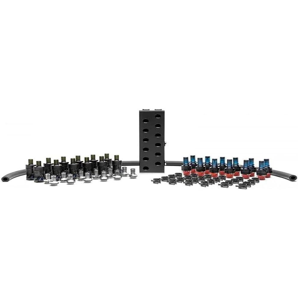 EK Water Blocks EK-Pro Quick Disconnect Manifold 2CPU 4GPU Verteiler Set