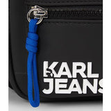 KARL LAGERFELD JEANS, Hombre, Pantalón Deportivo Con Logo, Ajuste Regular, Índigo Vintage, L