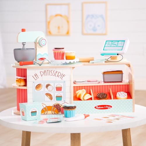 Melissa & Doug – Panadería La Patisserie de Madera (39 Piezas) - Certificados FSC