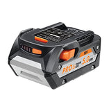 AEG BEWS18-125BLLI-502C Amoladora 18V sin escobillas 125mm con Interruptor 11.000rpm 2X 5.0Ah en Maleta, Na