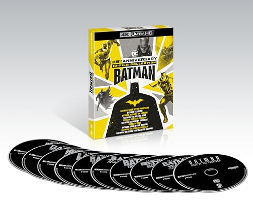 Batman 85th Anniversary Collection [4K UHD] [Blu-ray] [Region Free]