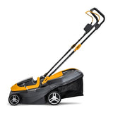 Stiga Cortacésped a batería SLM 136e Kit, 34 cm de Ancho, con 2 baterías de 20 V 2 Ah y Cargador