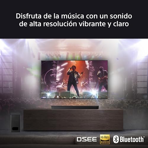 Sony Bravia Theatre Bar 6 con Subwoofer, 3.1.2ch Sonido Envolvente, Altavoces de Haz Ascendente, Dolby Atmos, DTS:X, Voice Zoom 3 con IA, DSEE, Fácil configuración