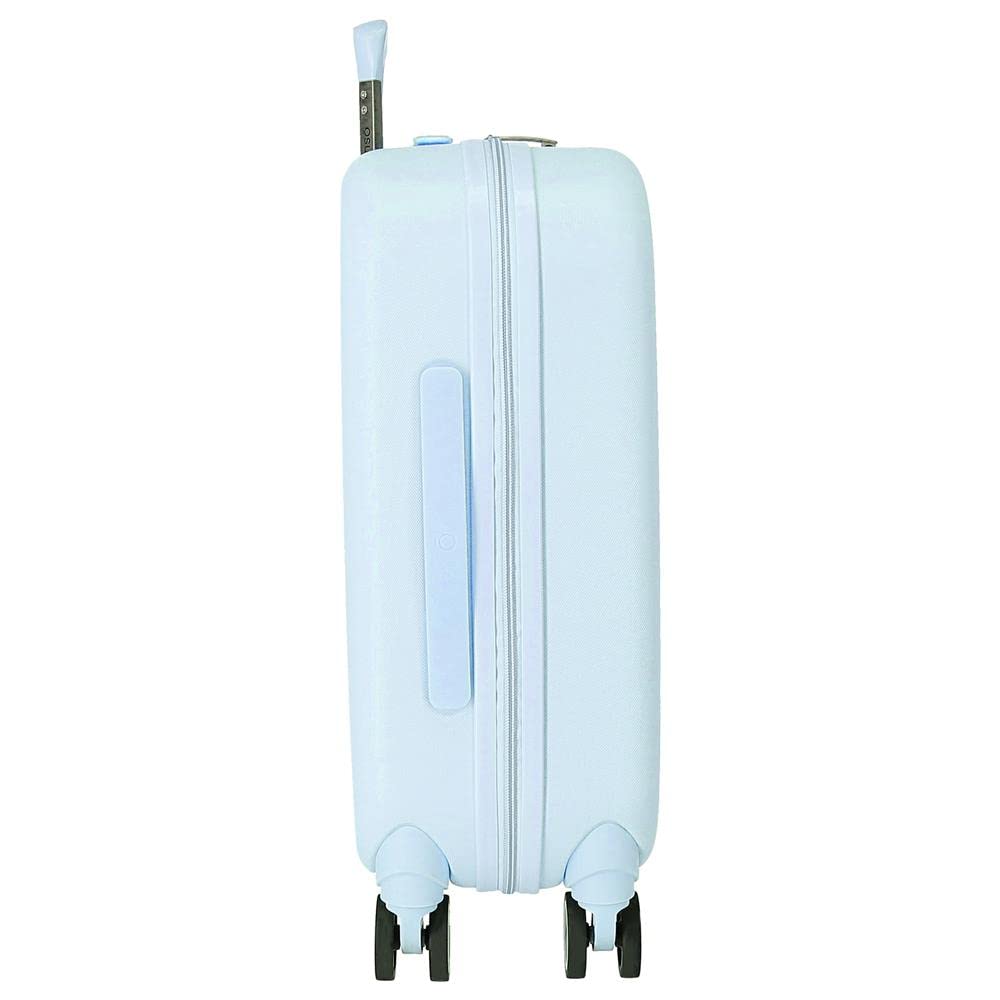 Enso Balloons Maleta de Cabina Turquesa 40x55x20 cms Rígida ABS Cierre TSA Integrado 37L 3,22 kgs 4 Ruedas Dobles Equipaje Mano