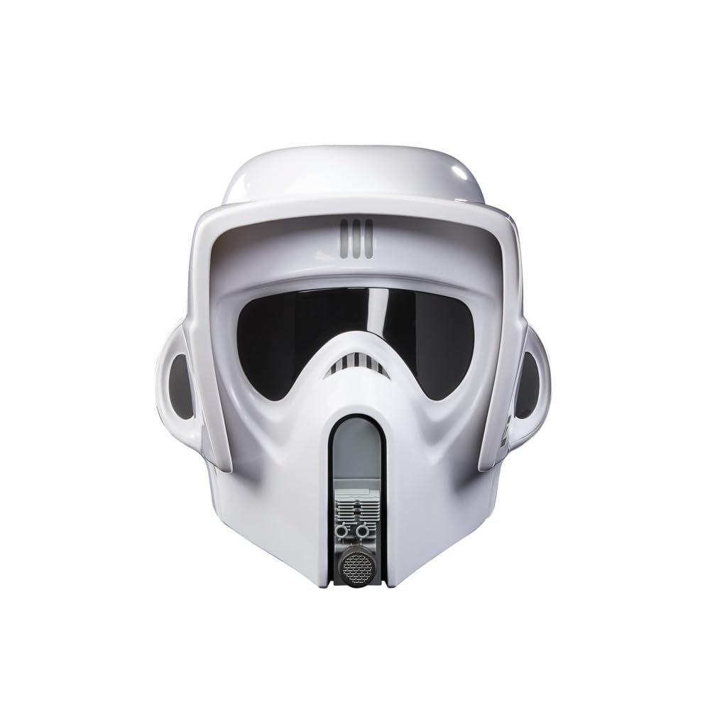 Star Wars The Black Series - Casco electrónico premium de soldado explorador Retorno del Jedi - Artículo para juego de rol de adultos