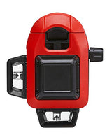 Leica Lino L6R: Nivel láser de línea de 3x360 grados con batería Li-Ion, cargador, adaptador magnético innovador y soporte para pared en una carcasa (láser rojo, alcance de trabajo: 25 m)