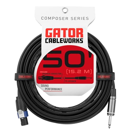 Gator Cableworks GCWC-SPK-50-1TL - Cable de altavoz - 15 metros