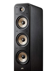 Polk Audio Signature Elite ES60 - Altavoces de Piso para música y Cine en casa, Altavoz de Rango Completo pasivo (Paquete de 1), Color Negro