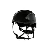 3M SecureFit Casco de protección, X5012VE-CE, negro, con ventilación, 1000 Vac, CE
