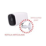 JANDEI - Cámara WiFi Batería 1080P App Android iOS P2P MicroSD