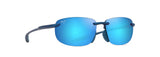 MAUI JIM, SUNGLASSES MJ0677S Hookipa Ultra Af, Metal Matte Blue, 60-14-145, Rectangle
