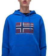 Napapijri Hombre Sudadera con Capucha Bemiles Azul L