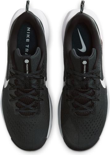 NIKE Reactx Pegasus Trail 5, Sneaker Hombre, Black White Anthracite Wolf Grey, 42 EU