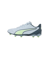 PUMA King Pro FG/AG, Zapatillas de Fútbol Unisex Adulto, Frosted Dew Fizzy Apple Gray Skies, 45 EU