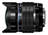 OM SYSTEM Objetivo - M.Zuiko Digital ED 8 mm F1.8 Pro, Longitud Focal Fija rápida, Apto para Todas Las Cámaras MFT, Modelos Olympus OM-D & Pen, Serie G de Panasonic, Negro