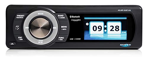 Aquatic AV AQ-MP-5UBT-HS Factory Harley Davidson - Radio satélite de repuesto AM/FM